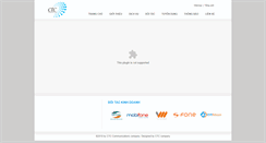 Desktop Screenshot of ctc.com.vn