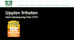 Desktop Screenshot of ctc.se