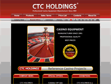Tablet Screenshot of ctc.lv